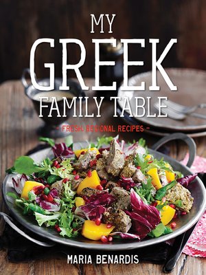 cover image of My Greek Family Table